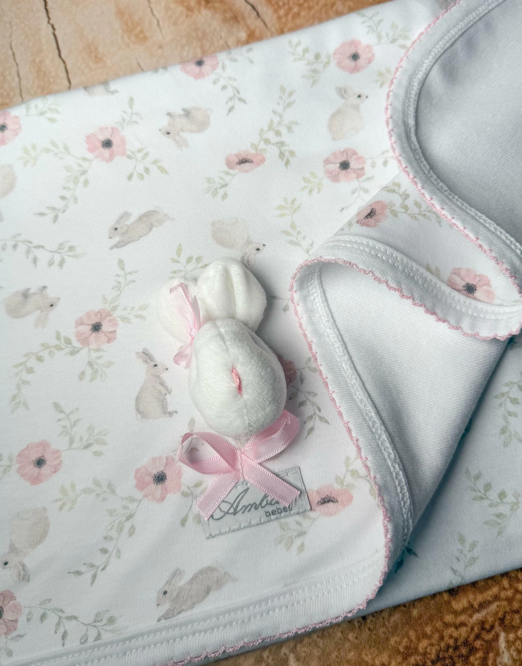 MANTA RECIBIDORA DOBLE ALGODON 70 X 80 CM. – Pañalera Belyan